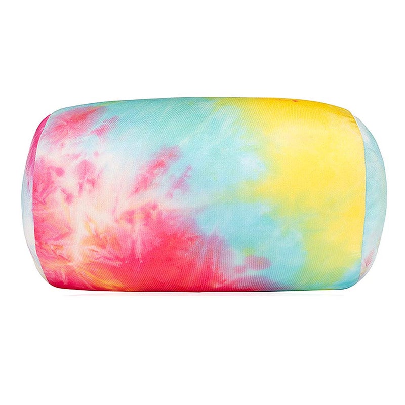 Focustree Neck Roll Pillow Tube Microbead Pillows Body Sopport Microbead Bolster 7 and 12Inches Travel Pillows for Chair Sleeping Car Seat Emotional Colorful Dormroom Accessory(Tie Dyeing) - Image 4